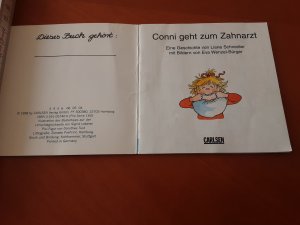 gebrauchtes Buch – Liane Schneider – Conni kommt in die Schule, lernt reiten, zieht um, geht zelten, macht das Seepferdchen, geht zum Zahnarzt