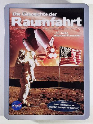 NASA: Die Geschichte der Raumfahrt - 50 Jahre Weltraumforschung - 3 DVDs in einer Metallbox, ca. 11 Stunden Spielzeit - Mit Poster "Sonnensystem" und Begleitheft