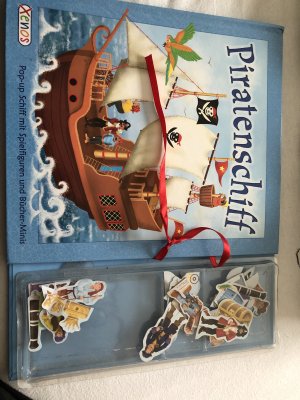 Pop-up Piratenschiff - Pop-up-Schiff mit Spielfiguren und Bücher-Minis