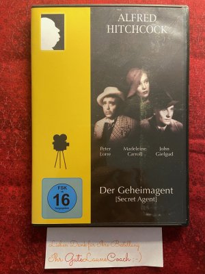 gebrauchter Film – Alfred Hitchcock – Der Geheimagent - Alfred Hitchcock (1935) (Secret Agent)