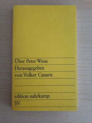 Über peter weiss