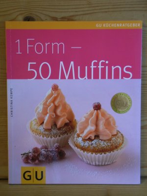 gebrauchtes Buch – Christina Kempe – "1 Form - 50 Muffins"