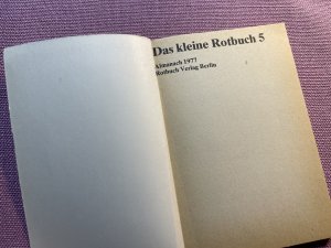 gebrauchtes Buch – Das kleine Rotbuch Almanach 1977