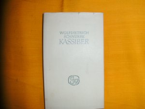 antiquarisches Buch – Wolfdietrich Schnurre – Kassiber.