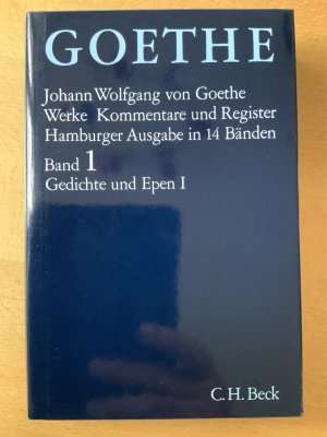 gebrauchtes Buch – Goethe, Johann Wolfgang von – Goethe Werke Hamburger Ausgabe in 14 Bänden