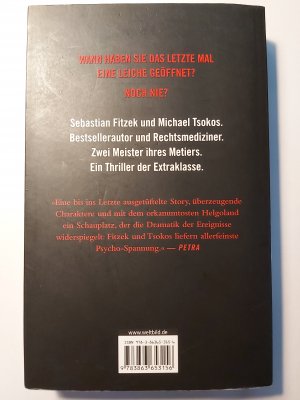 gebrauchtes Buch – Fitzek, Sebastian / Tsokos – Abgeschnitten