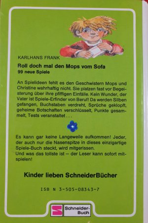 gebrauchtes Buch – Karlhans Frank – Roll doch mal den Mops vom Sofa