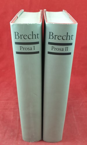 gebrauchtes Buch – Bertolt Brecht – Bertolt Brecht Werke: Prosa 1 und 2