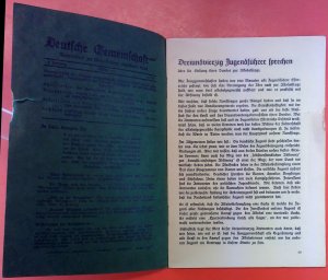 Österreichs Jugend lehnt den Alkohol ab. 8. Jahrgang - Oktober 1930 - HEFT 10. Deutsche Gemeinschaft. Monatsschrift zur Verwirklichung alkoholischer Kultur […]