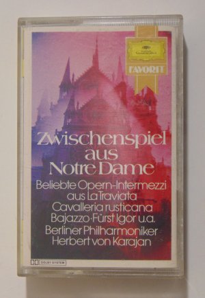 Zwischenspiel aus Notre Dame beliebte Opern-Intermezzi