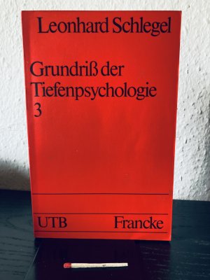 gebrauchtes Buch – Leonhard Schlegel – Grundriss der Tiefenpsychologie Bd. 3