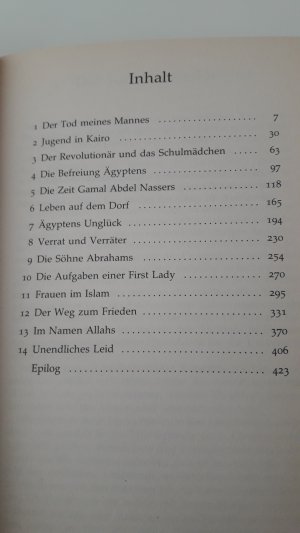 gebrauchtes Buch – Jehan Sadat – Ich bin eine Frau aus Ägypten - Die Autobiographie einer außergewöhnlichen Frau unserer Zeit