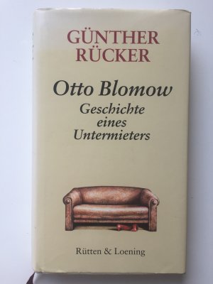 gebrauchtes Buch – Günther Rücker – Otto Blomow