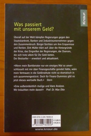 gebrauchtes Buch – Dirk Müller – Crashkurs - Weltwirtschaftskrise oder Jahrhundertchance? - Wie Sie das Beste aus Ihrem Geld machen