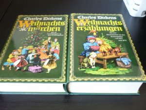 gebrauchtes Buch – Charles Dickens – Weihnachtserzählungen + Weihnachtsmärchen - 2 Bände im Schuber