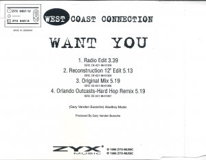 gebrauchter Tonträger – West Coast Connection – Want You