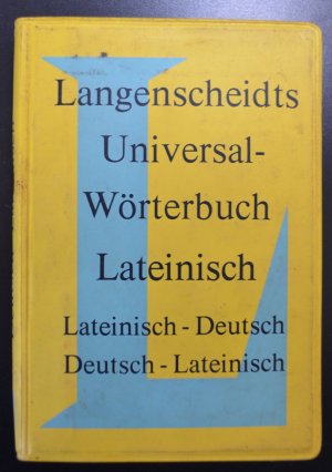 gebrauchtes Buch – Langenscheidt Universal-Wörterbücher- Lateinish