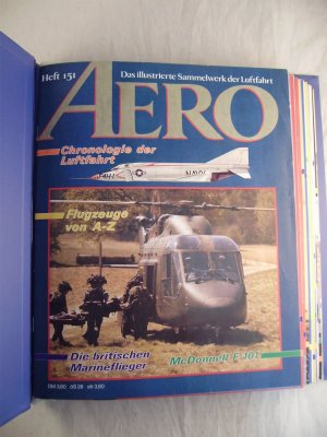 gebrauchtes Buch – AERO. Das illustrierte Sammelwerk der Luftfahrt Band 11 Heft 151 - 165