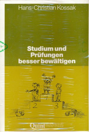 gebrauchtes Buch – Kossak, Hans Ch – Studium und Prüfungen besser bewältigen   RUP