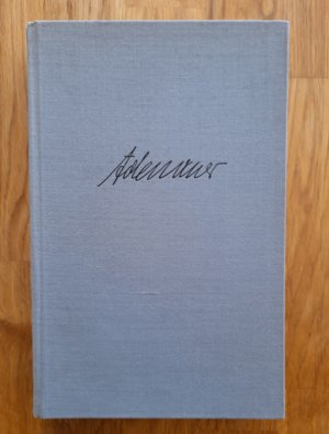 antiquarisches Buch – Konrad Adenauer – Adenauer, Erinnerungen 1953-1955