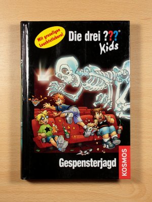 gebrauchtes Buch – Ulf Blanck – Die drei ??? Fragezeichen Kids - Band 60: Gespensterjagd (mit gruseligen Leuchtstickern!)