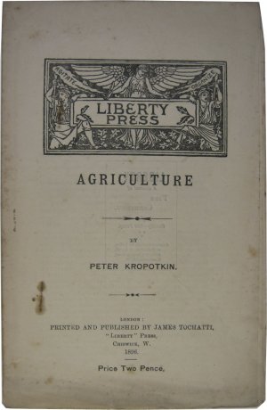 Agriculture.