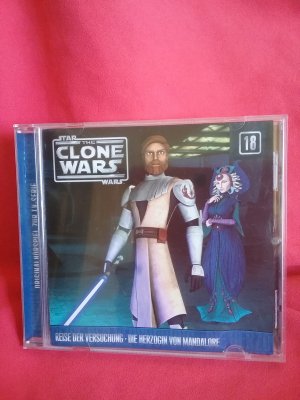 gebrauchtes Hörbuch – Star Wars: The Clone Wars Folge 18 für Kinder ab 8 Jahre - Reise der Versuchung / Die Herzogin von Mandalore