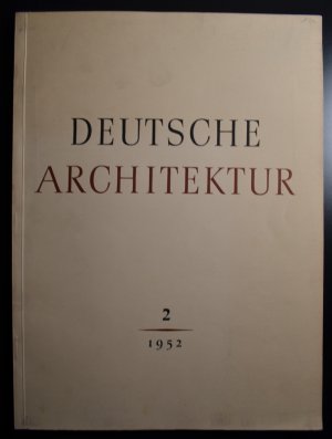 antiquarisches Buch – Deutsche Architektur. Band 2. 1952