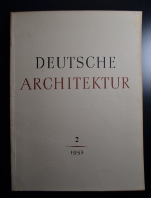 antiquarisches Buch – Deutsche Architektur. Band 2. 1953