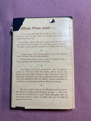 antiquarisches Buch – William Wistar Comfort – Fruits of an Active Life: William Penn. Remarks Upon Religion, Morals, Government, Toleration