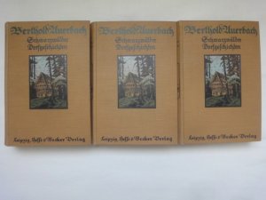 Schwarzwälder Dorfgeschichten. Bände 1-3. (Ausgabe Hesse&Becker)