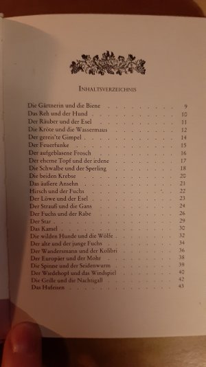 gebrauchtes Buch – Hrsg. Joachim Schmidt – Aus alten Kinderbüchern. Fabel auf Fabel