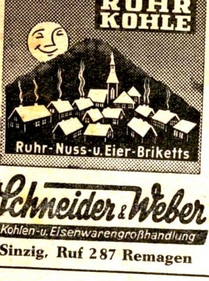 " Zwei Wahlausgaben der SINZIGER ZEITUNG 1960 "