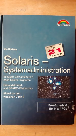 gebrauchtes Buch – Ute Hertzog – Solaris in 21 Tagen. Systemadministration