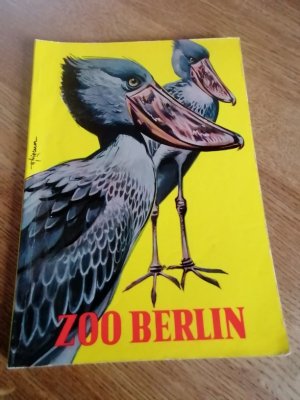 antiquarisches Buch – Heinz-Georg Klös – Wegweiser durch den Zoologischen Garten Berlin 1962., .