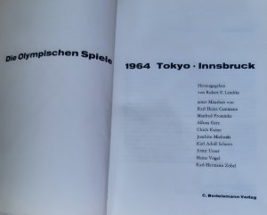 Die Olympischen Spiele 1964 Tokyo und Innsbruck