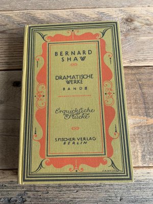 antiquarisches Buch – Shaw Bernard – Dramatische Werke - Band II