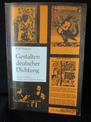 gebrauchtes Buch – Rolf Denecke – Gestalten deutscher Dichtung