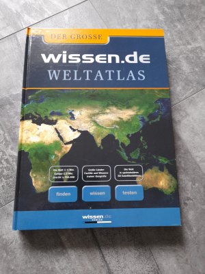 gebrauchtes Buch – Der grosse wissen.de Weltatlas