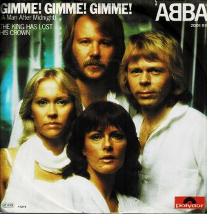 gebrauchter Tonträger – ABBA – Gimme! Gimme! Gimme! (A Man After Midnight) // The King Has Lost His Crown