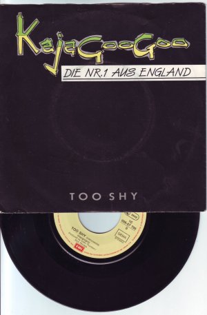 gebrauchter Tonträger – Kajagoogoo – Too Shy - Too Shy     EMI Electrola 006-07700   (Vinyl, 45U/min, Single, 7", Schallplatte)