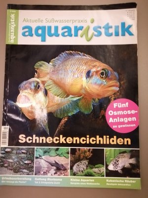 gebrauchtes Buch – Karl-Heinz Dähne  – Aquaristik Aktuelle Süßwasserpraxis 3/2009 u.a. Schneckencichliden