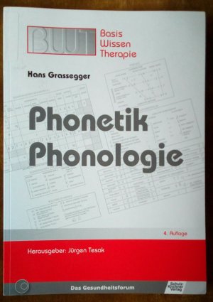 gebrauchtes Buch – Hans GRASSEGGER – Phonetik Phonologie