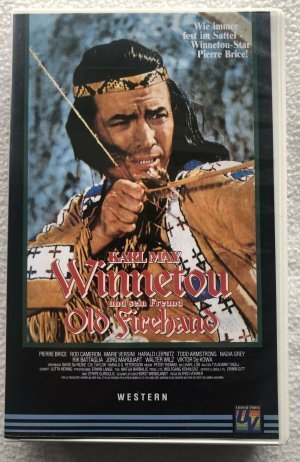 Retro VHS Kassetten - Winnetou und sein Freund Old Firehand