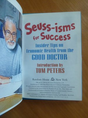 gebrauchtes Buch – Dr. Seuss – Seuss - isms FOR SUCCESS