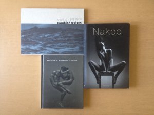 4 Fotobände): troubled waters. (signiert). Nudes. Naked. So Far.