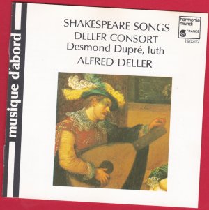 gebrauchter Tonträger – Deller Consort – Shakespeare Songs