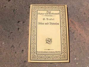 antiquarisches Buch – Gustav Neckel – Ibsen und Björnson. (= Reihe: Aus Natur und Geisteswelt. Sammlung wissenschaftlich-gemeinverständlicher Darstellungen, 635. Band). Erstausgabe.