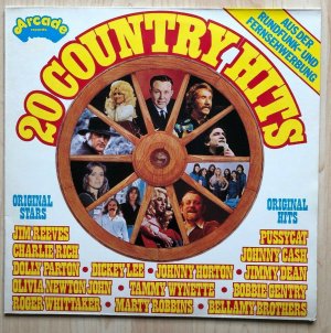 gebrauchter Tonträger – Johnny Cash - Charley Pride - Pussycat - Dolly Parton – 20 Country Hits - Johnny Cash - Charley Pride - Pussycat - Dolly Parton