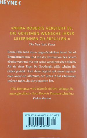 gebrauchtes Buch – Nora Roberts – Tödliche Flammen